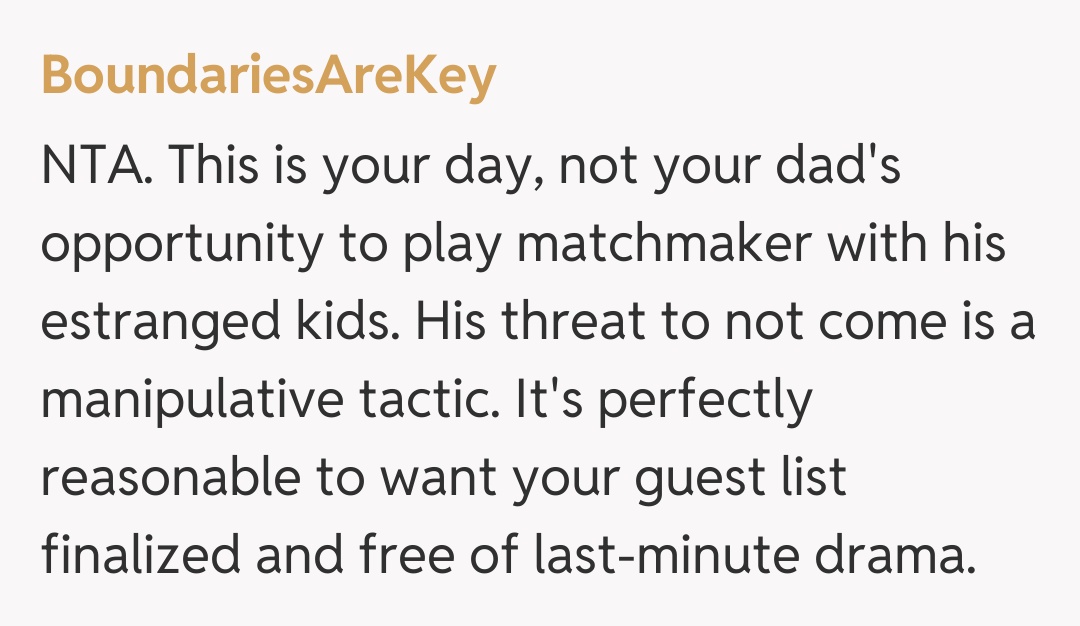 Comentariu de la BoundariesAreKey