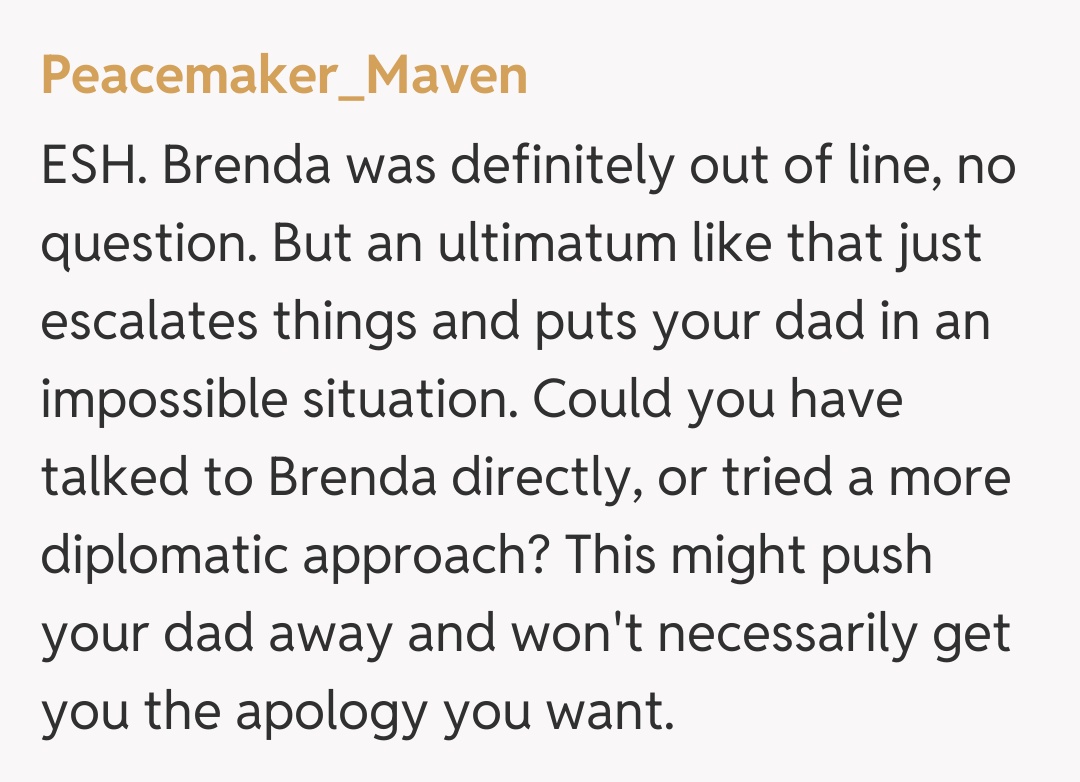 Comentariu de la Peacemaker_Maven