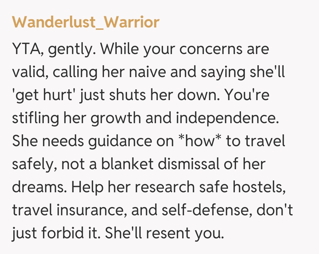 Comentariu de la Wanderlust_Warrior