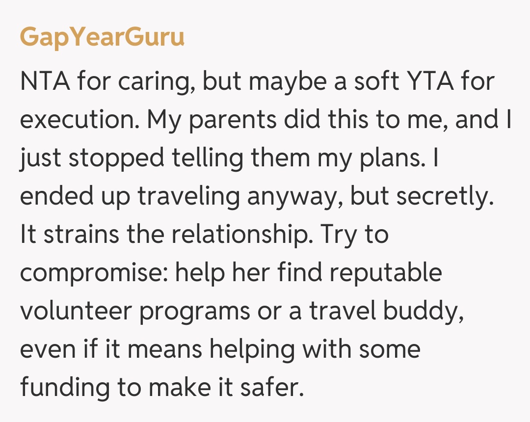 Comentariu de la GapYearGuru