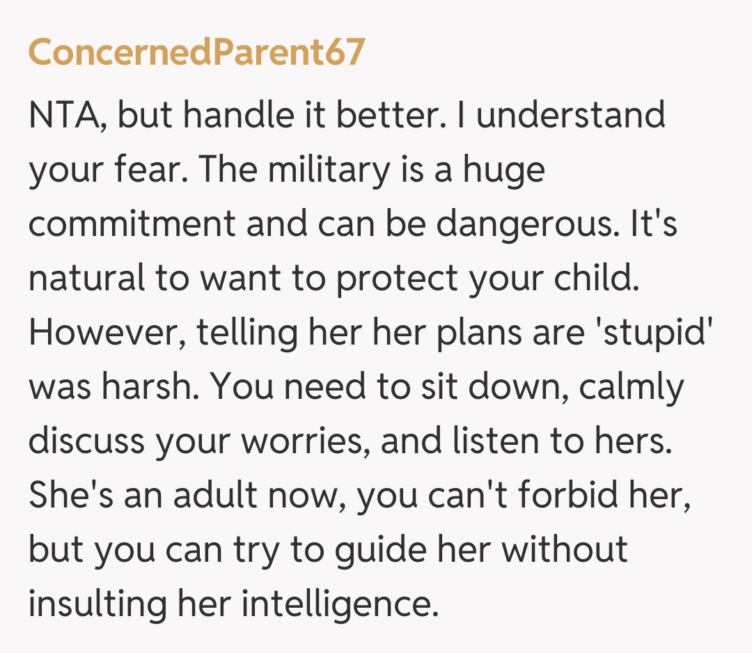 Comentariu de la ConcernedParent67