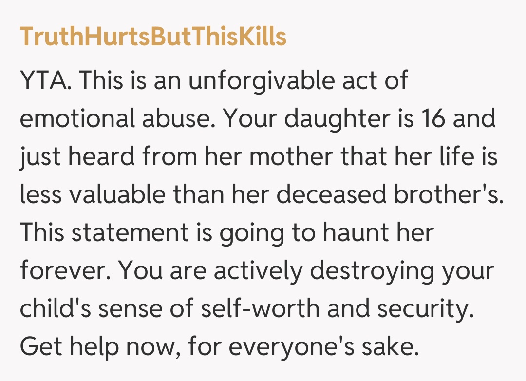 Comentariu de la TruthHurtsButThisKills