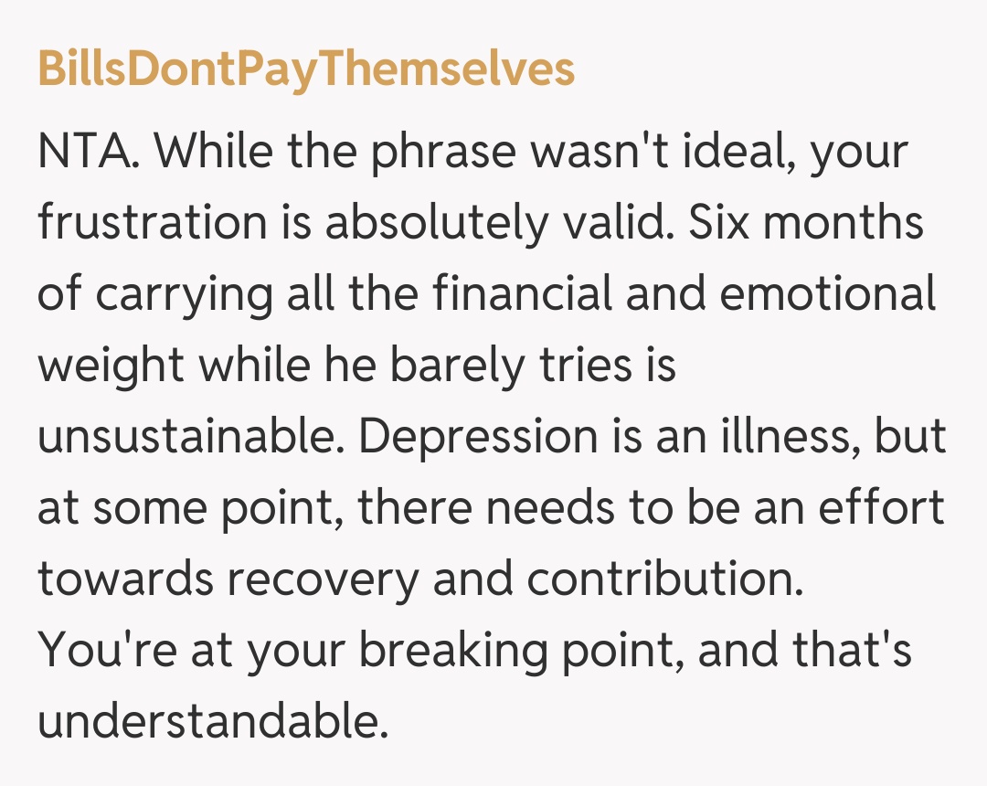 Comentariu de la BillsDontPayThemselves