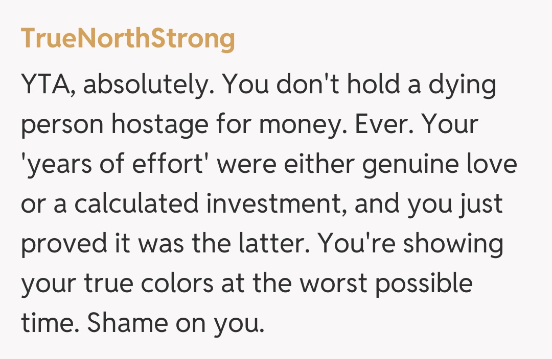 Comentariu de la TrueNorthStrong