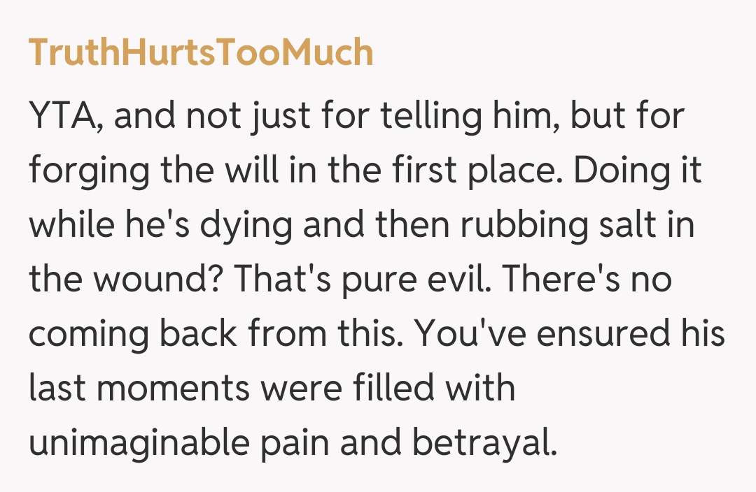 Comentariu de la TruthHurtsTooMuch