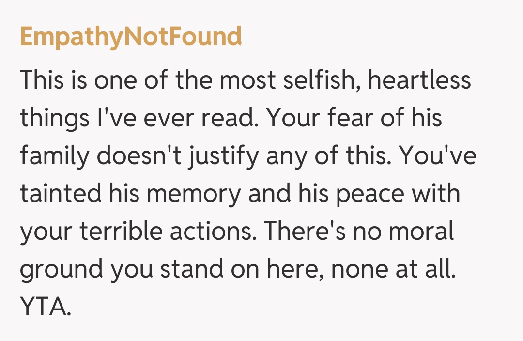 Comentariu de la EmpathyNotFound