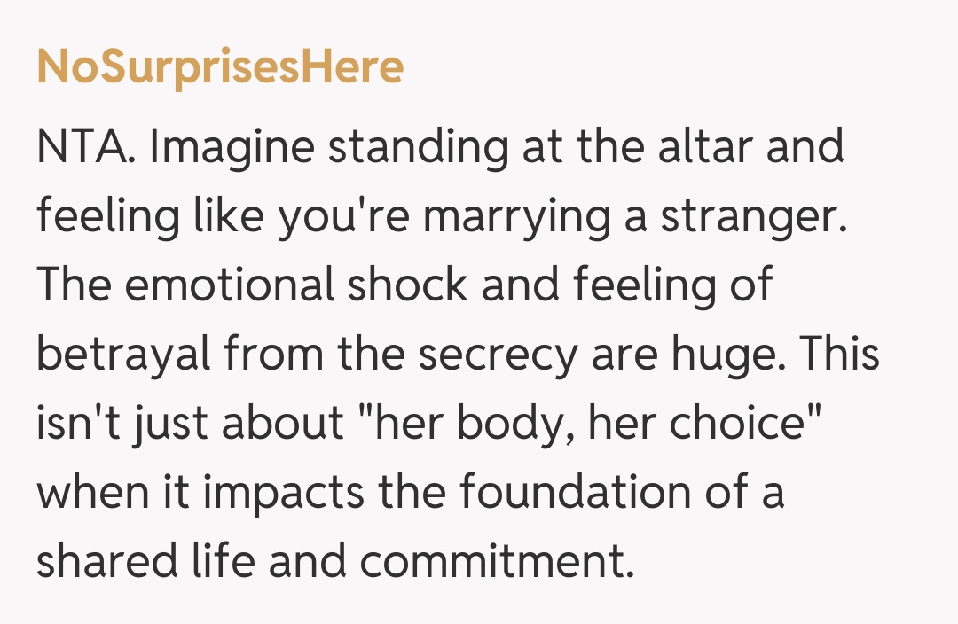 Comentariu de la NoSurprisesHere