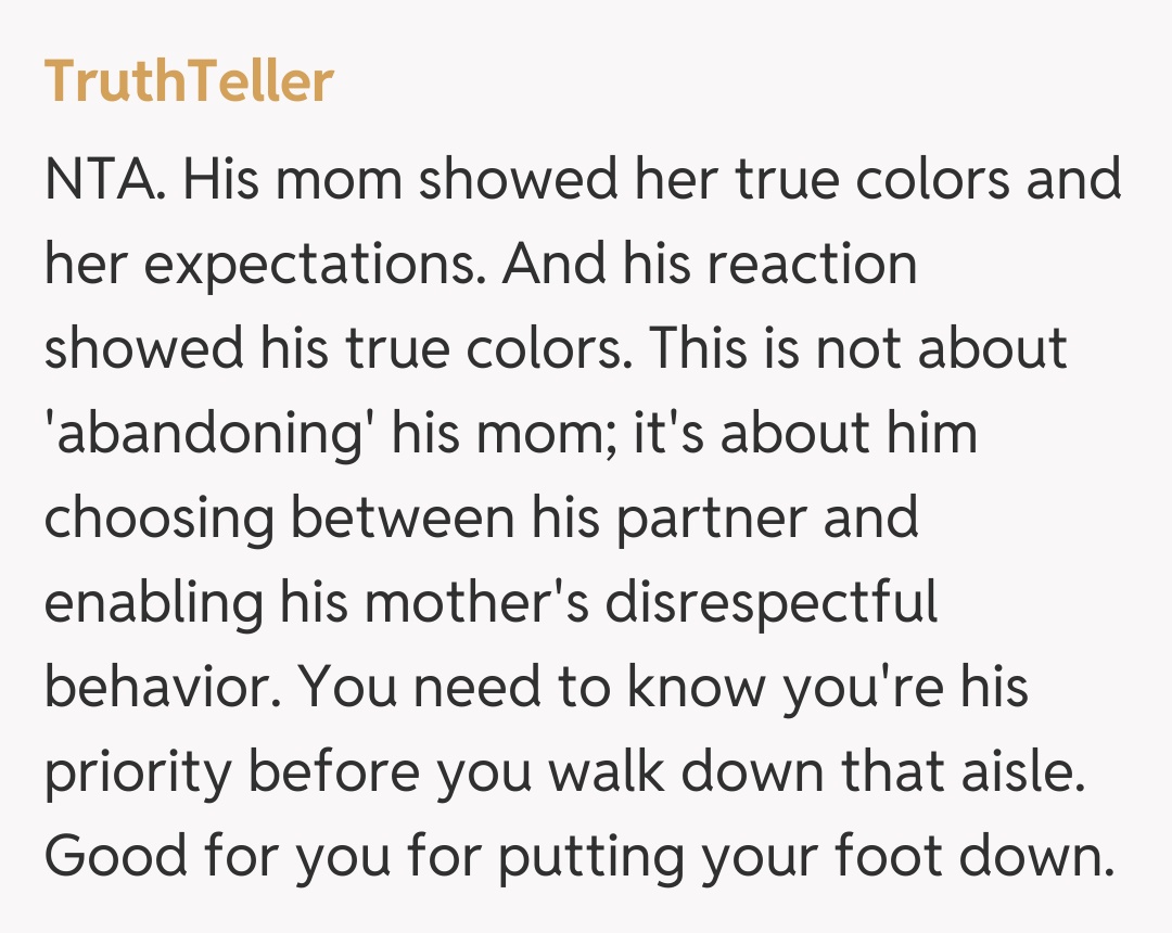 Comentariu de la TruthTeller