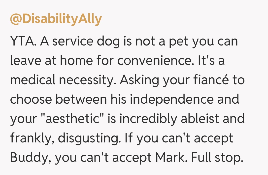 Comentariu de la @DisabilityAlly