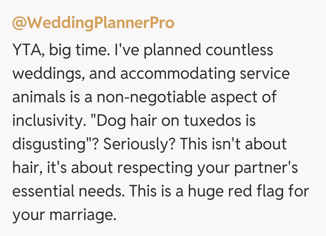 Comentariu de la @WeddingPlannerPro