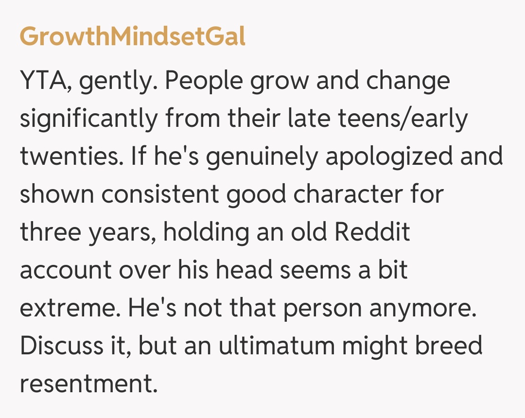 Comentariu de la GrowthMindsetGal