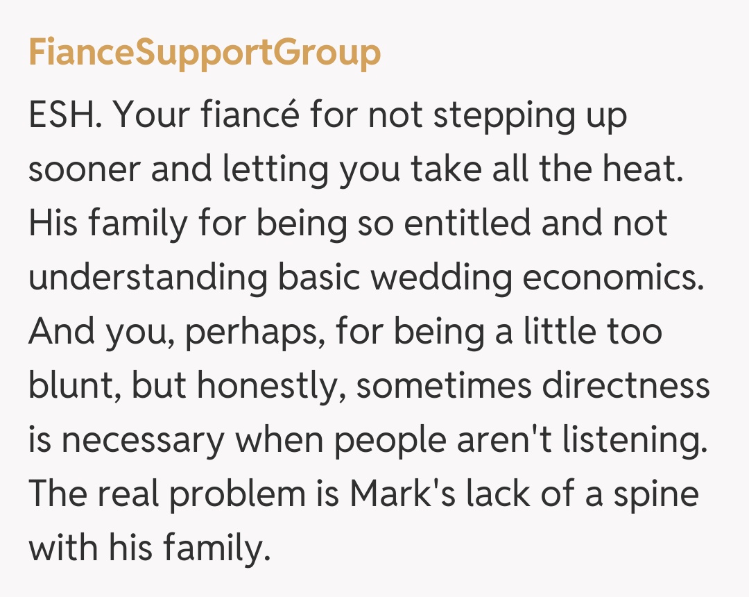 Comentariu de la FianceSupportGroup