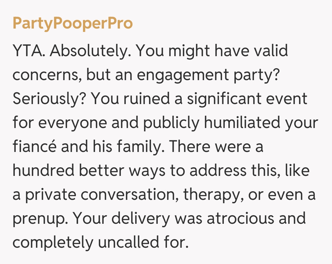 Comentariu de la PartyPooperPro