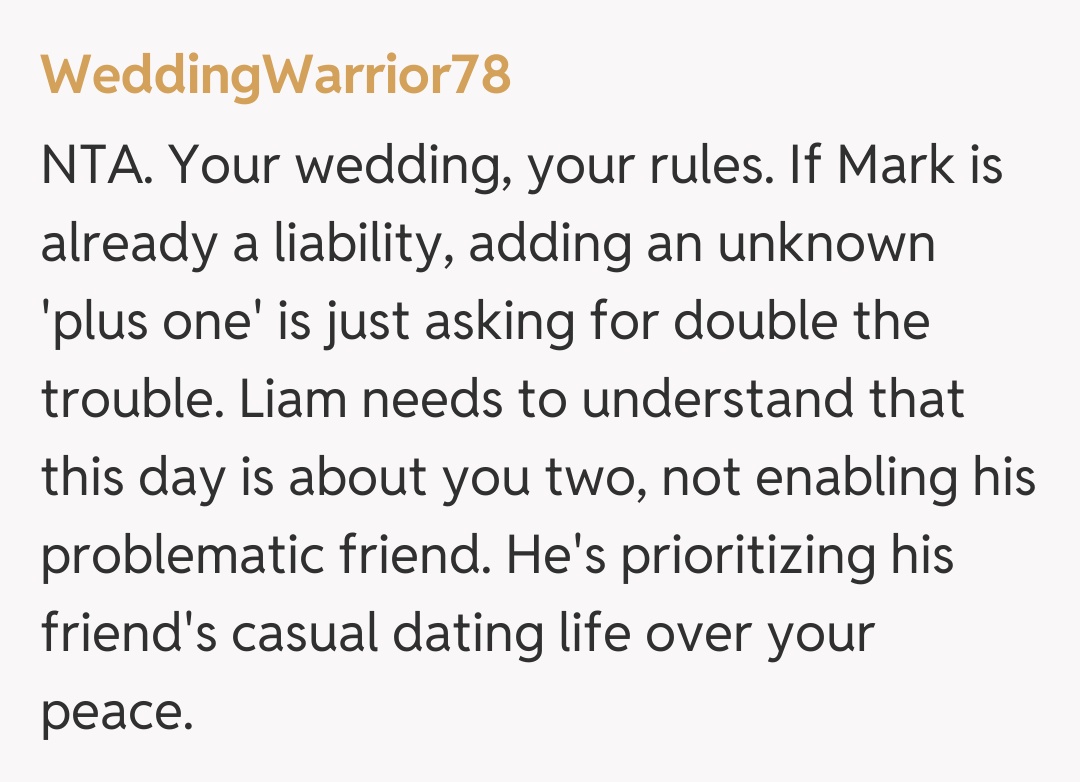 Comentariu de la WeddingWarrior78
