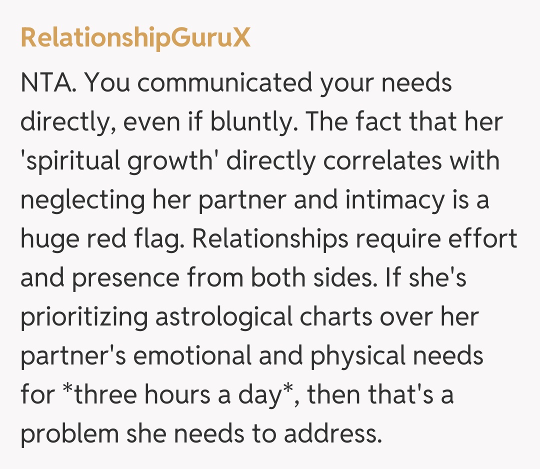 Comentariu de la RelationshipGuruX