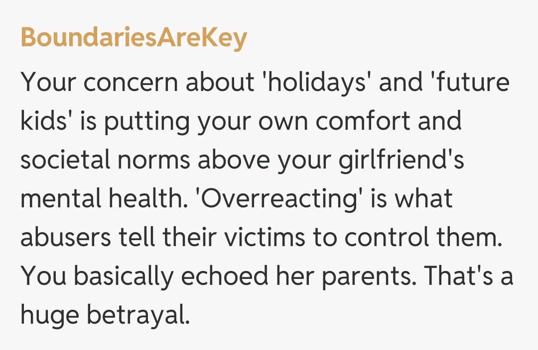 Comentariu de la BoundariesAreKey