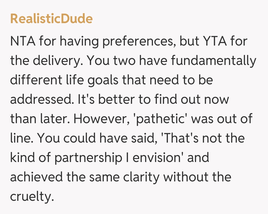 Comentariu de la RealisticDude