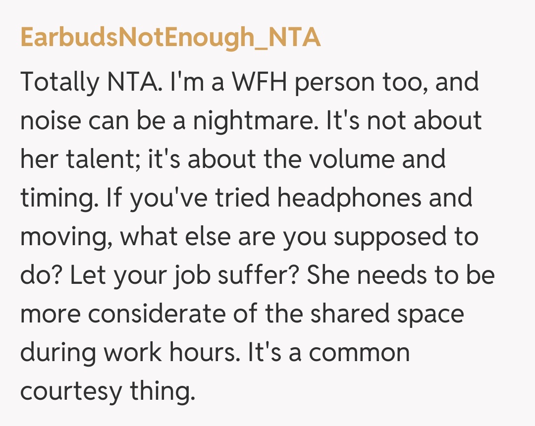 Comentariu de la EarbudsNotEnough_NTA