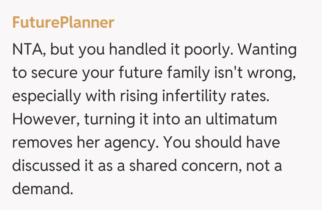 Comentariu de la FuturePlanner