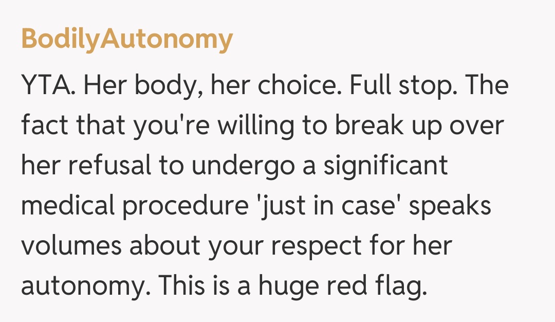 Comentariu de la BodilyAutonomy