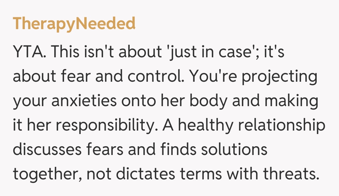 Comentariu de la TherapyNeeded