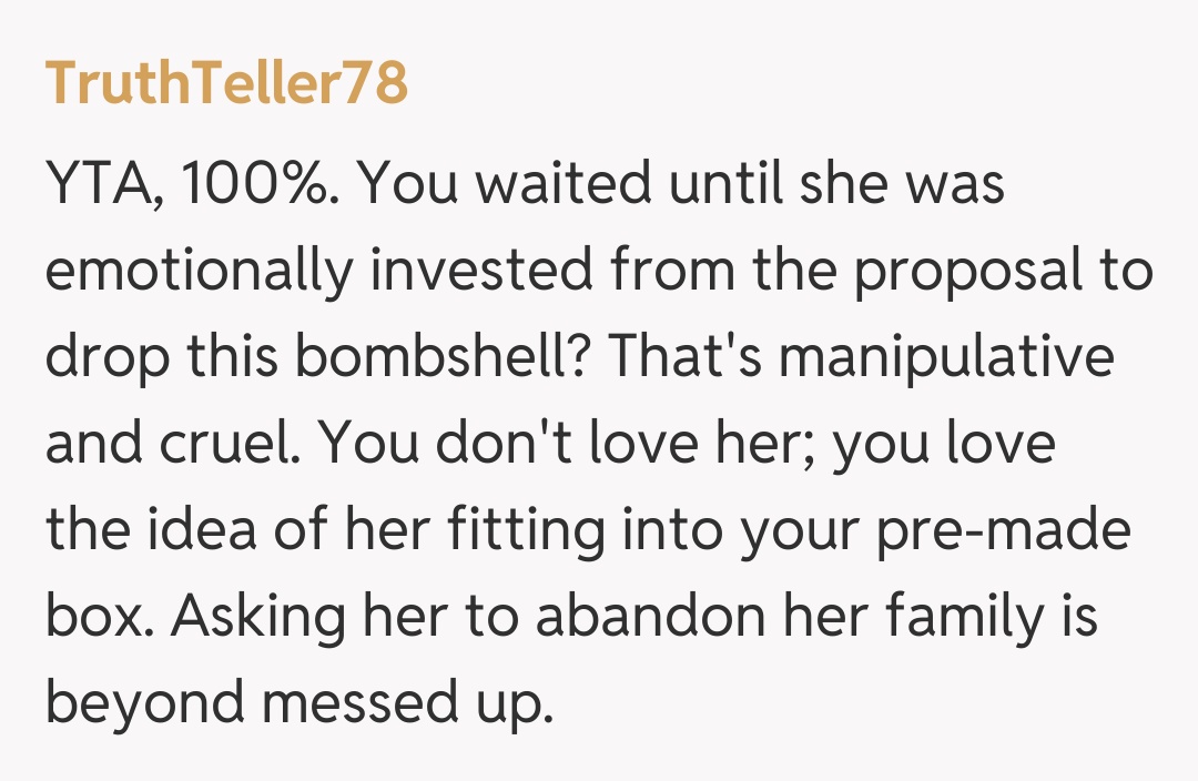 Comentariu de la TruthTeller78