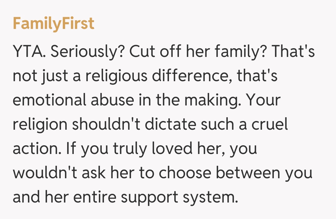 Comentariu de la FamilyFirst