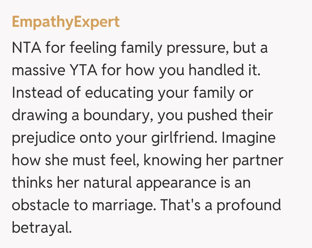 Comentariu de la EmpathyExpert