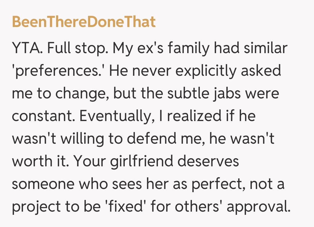 Comentariu de la BeenThereDoneThat