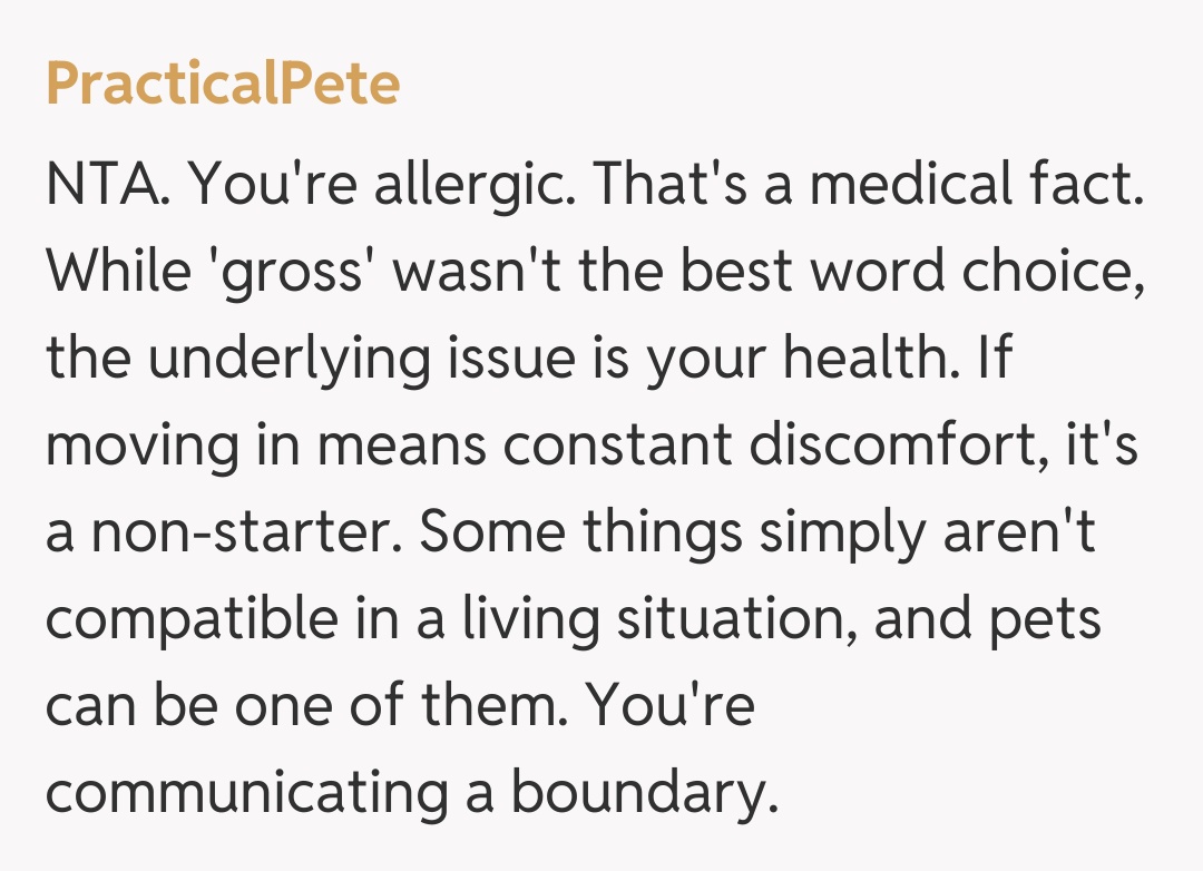 Comentariu de la PracticalPete