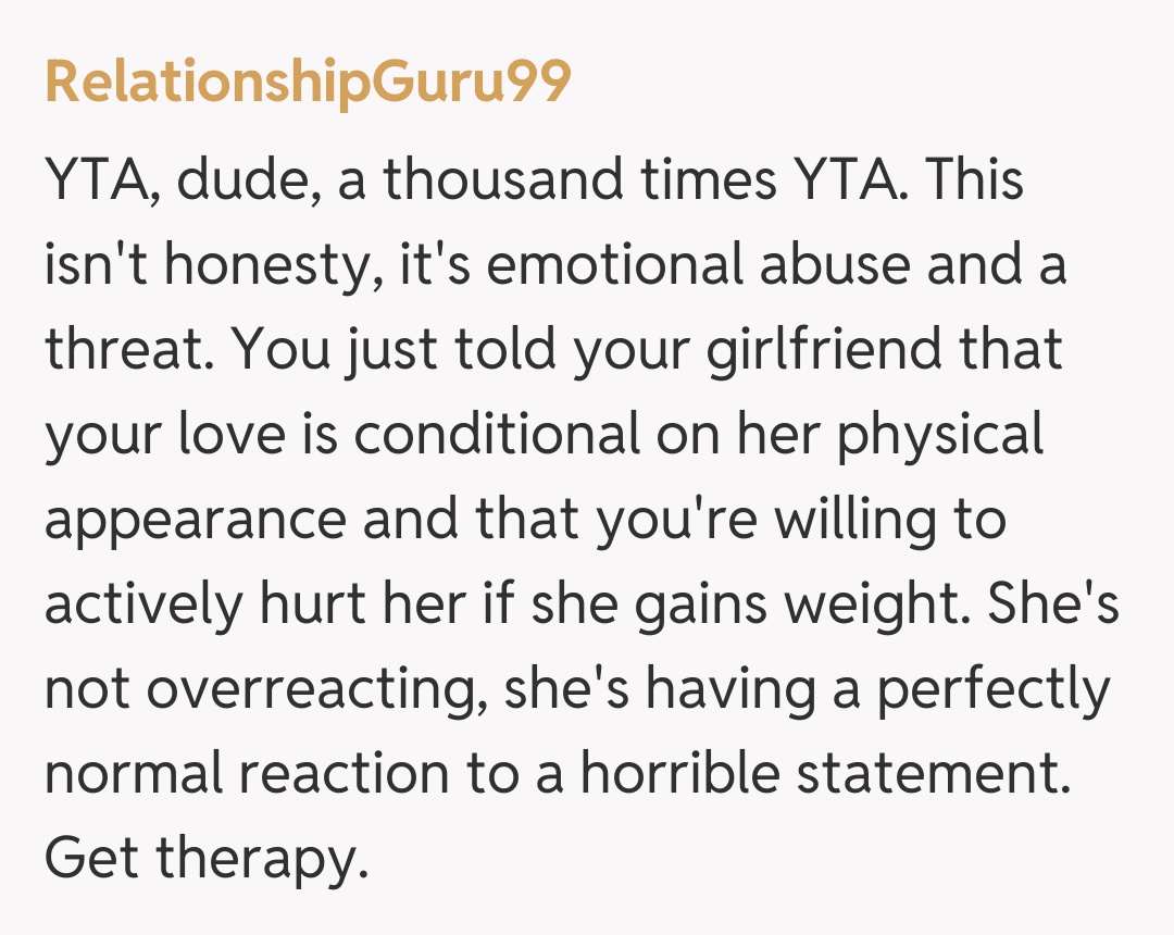 Comentariu de la RelationshipGuru99