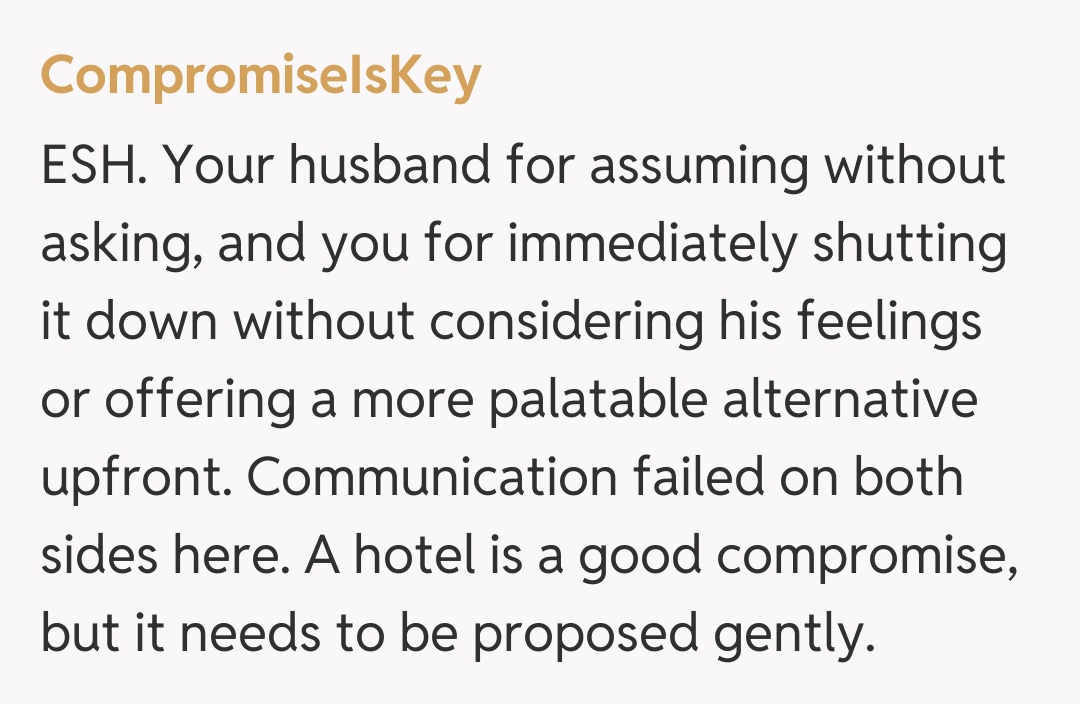 Comentariu de la CompromiseIsKey