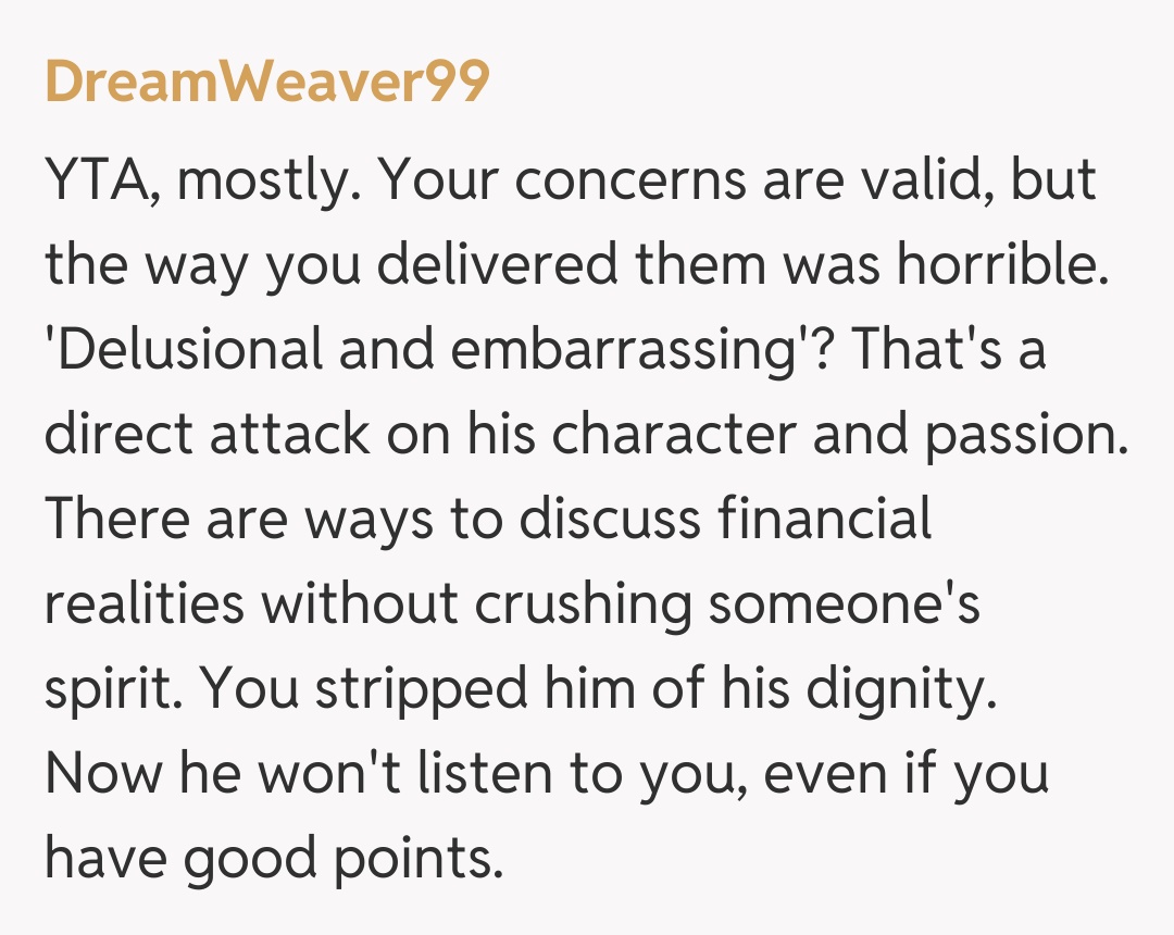 Comentariu de la DreamWeaver99