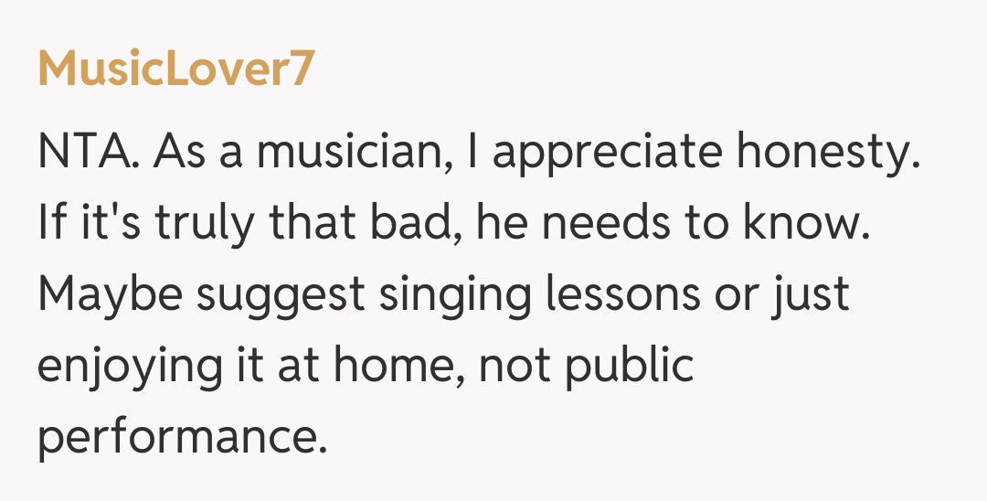 Comentariu de la MusicLover7