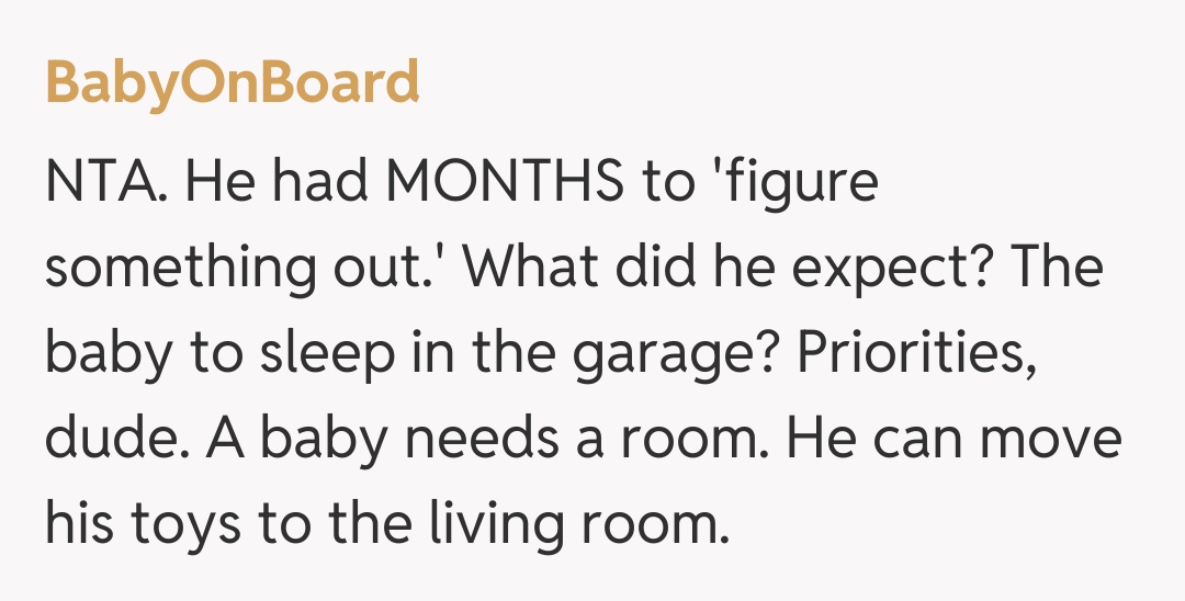 Comentariu de la BabyOnBoard