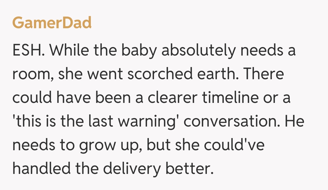 Comentariu de la GamerDad