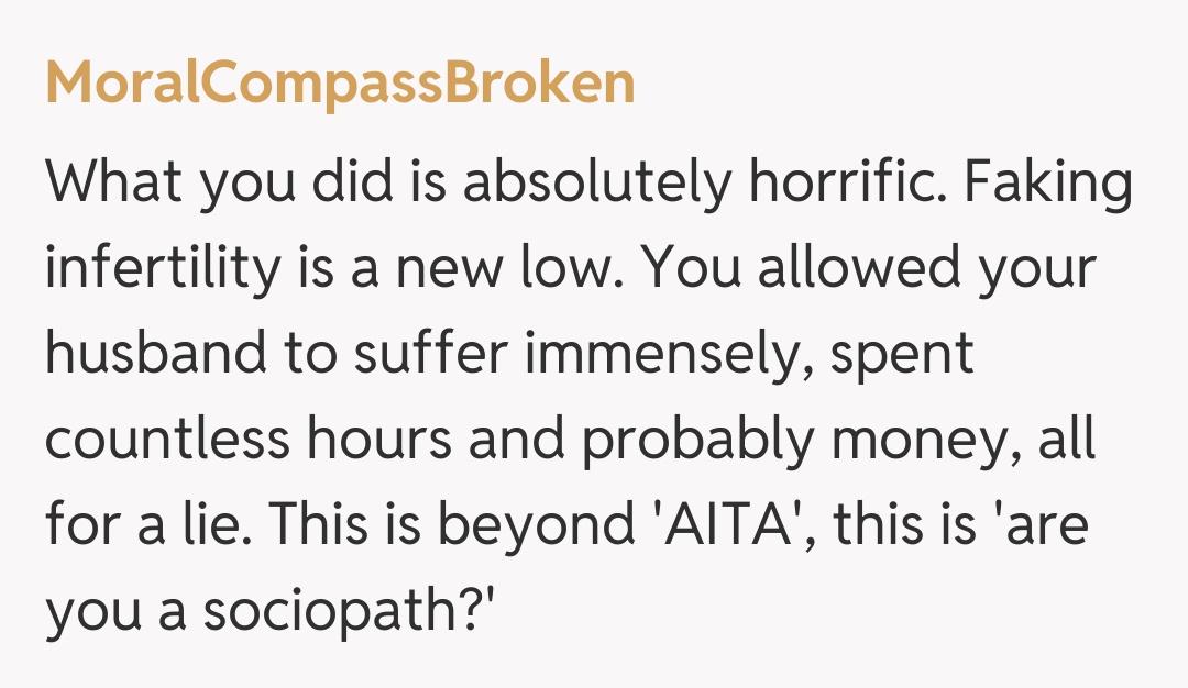 Comentariu de la MoralCompassBroken