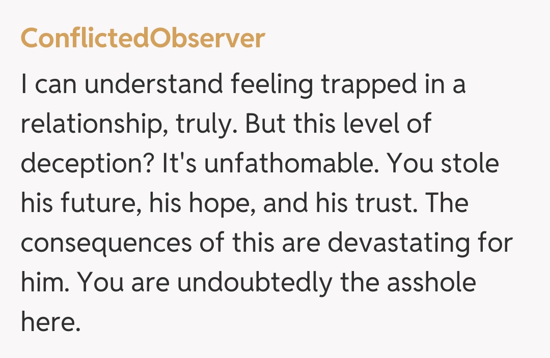 Comentariu de la ConflictedObserver