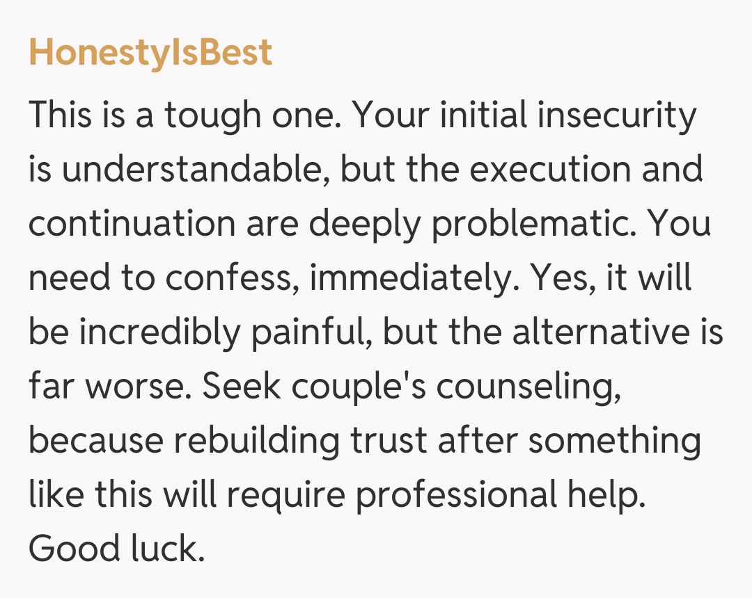 Comentariu de la HonestyIsBest