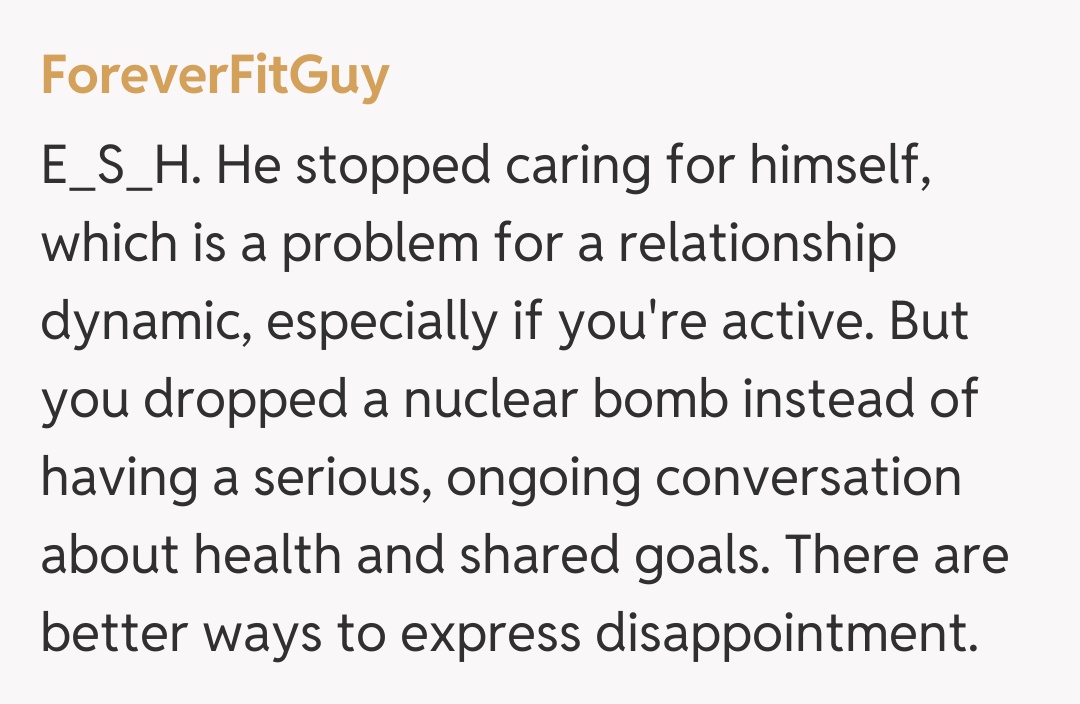 Comentariu de la ForeverFitGuy