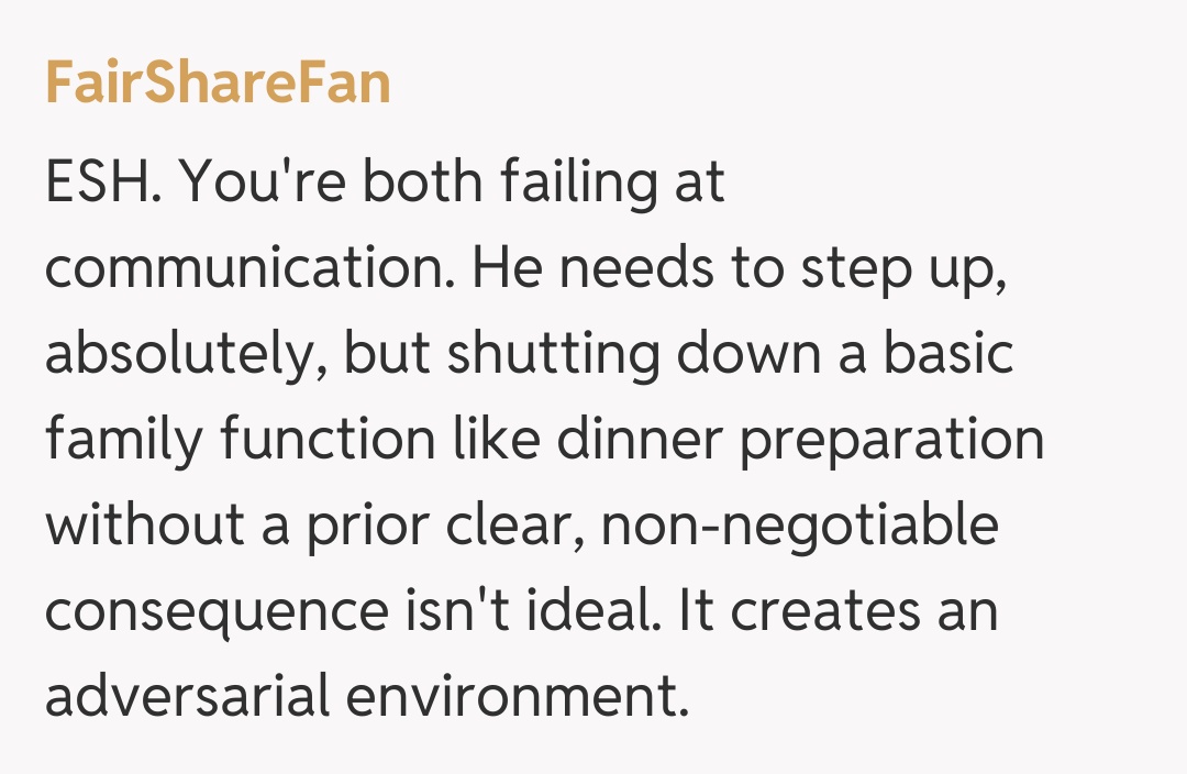 Comentariu de la FairShareFan