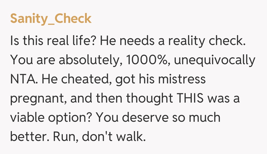 Comentariu de la Sanity_Check