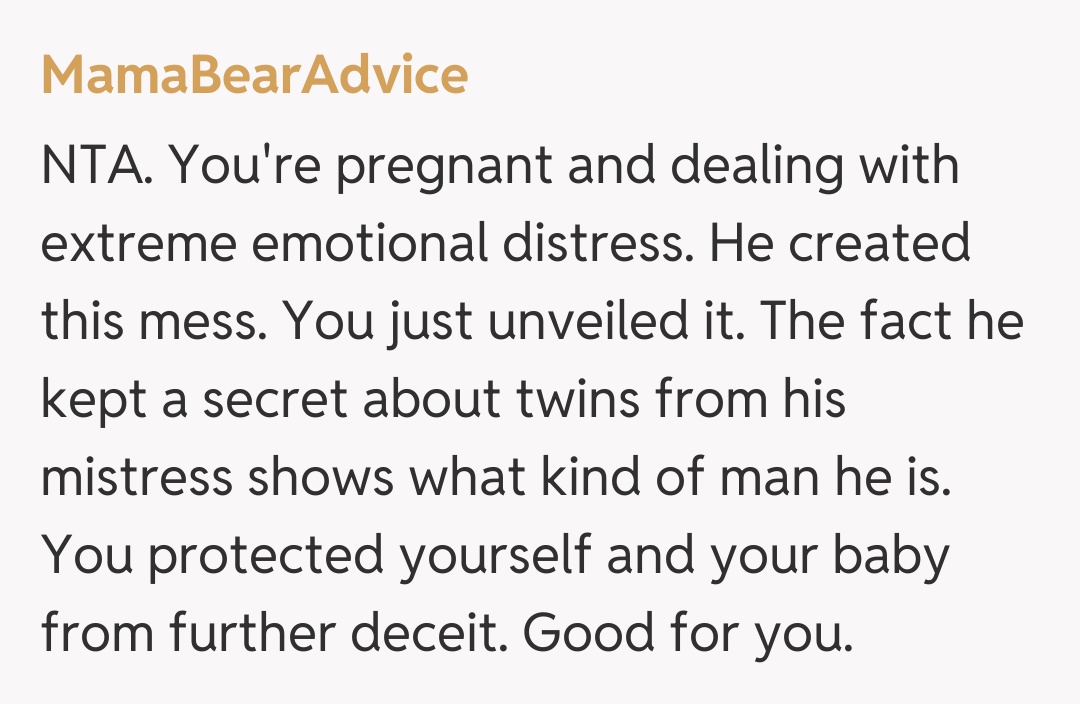Comentariu de la MamaBearAdvice