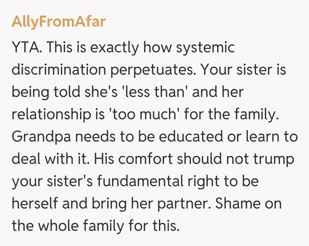 Comentariu de la AllyFromAfar