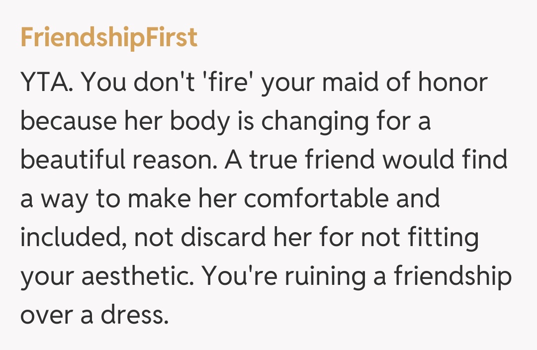 Comentariu de la FriendshipFirst