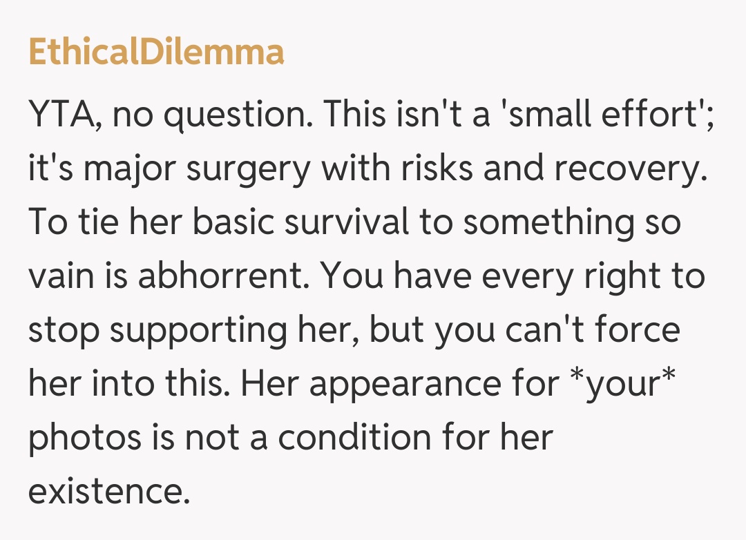 Comentariu de la EthicalDilemma