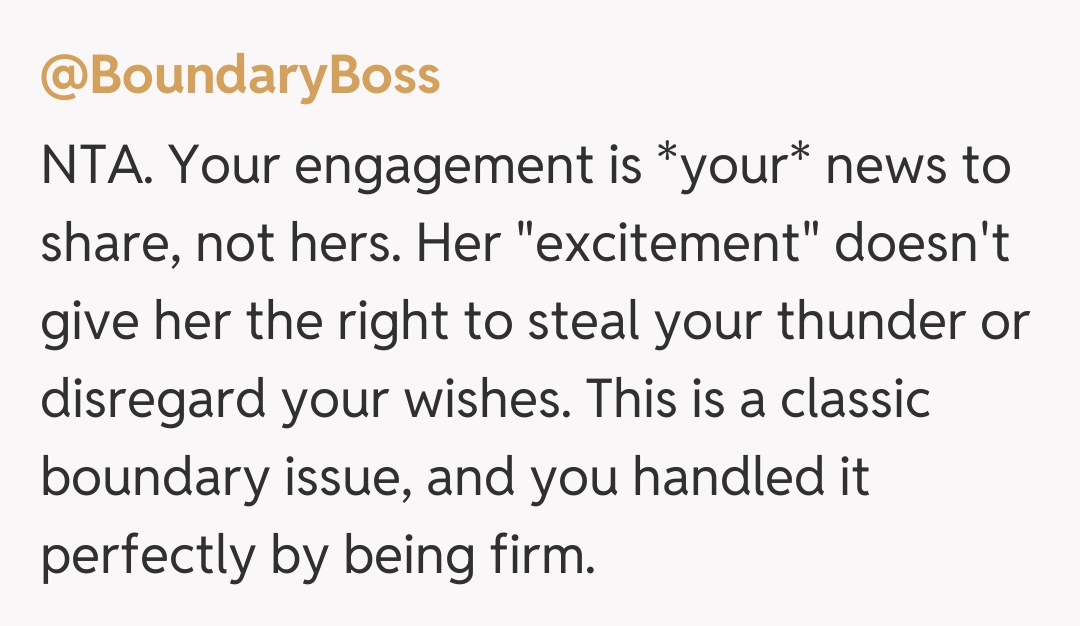 Comentariu de la @BoundaryBoss