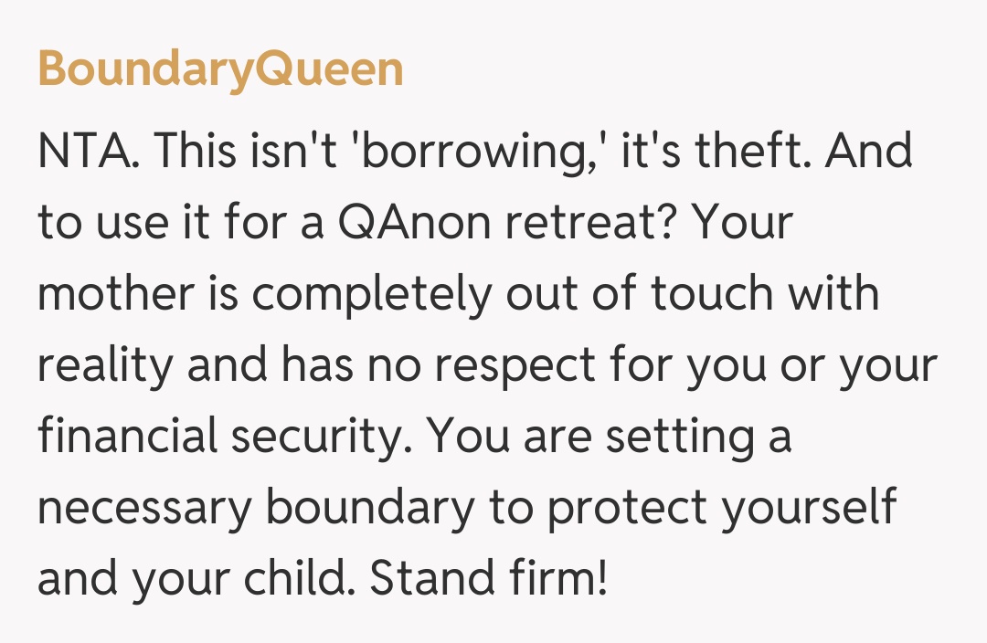 Comentariu de la BoundaryQueen