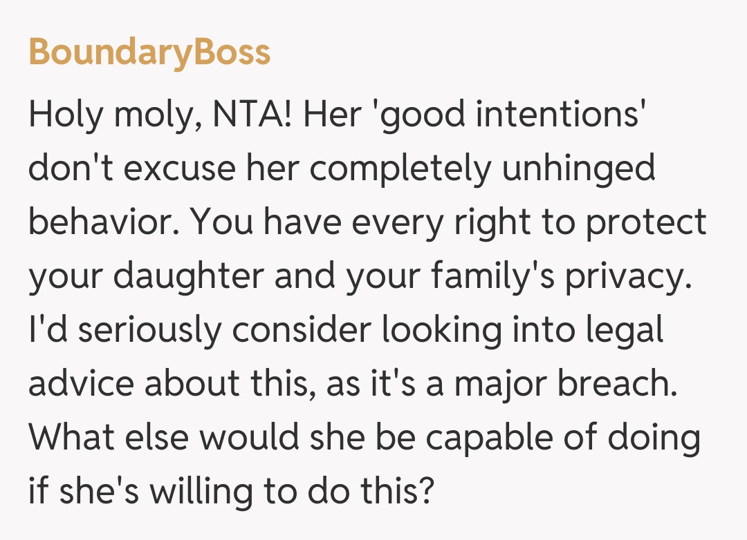 Comentariu de la BoundaryBoss