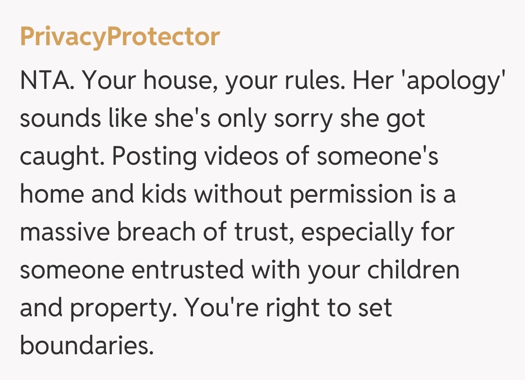 Comentariu de la PrivacyProtector